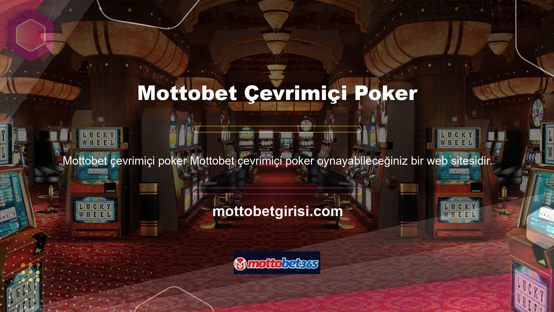 Evde poker oynamak için bahis sitesine giriş yapmanız gerekir